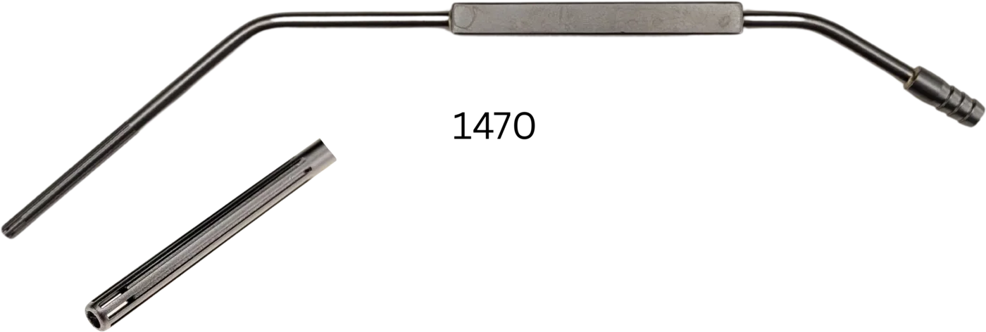 1470 Large Flat Handle with 4.7mm Fixed Tip